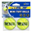 Petsport USA Tuff Ball Dog toy Yellow 1ea/2 pk, 1.5 in