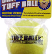 Petsport USA Tuff Ball Dog toy Yellow 1ea/1 pk, 4 in