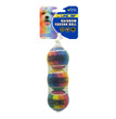 Petsport USA Rainbow Squeak Ball Dog Toy 1ea/1.8 in, 3 pk