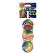 Petsport USA Tie Dye Squeak Ball Dog Toy 1ea/2.5 in, 3 pk