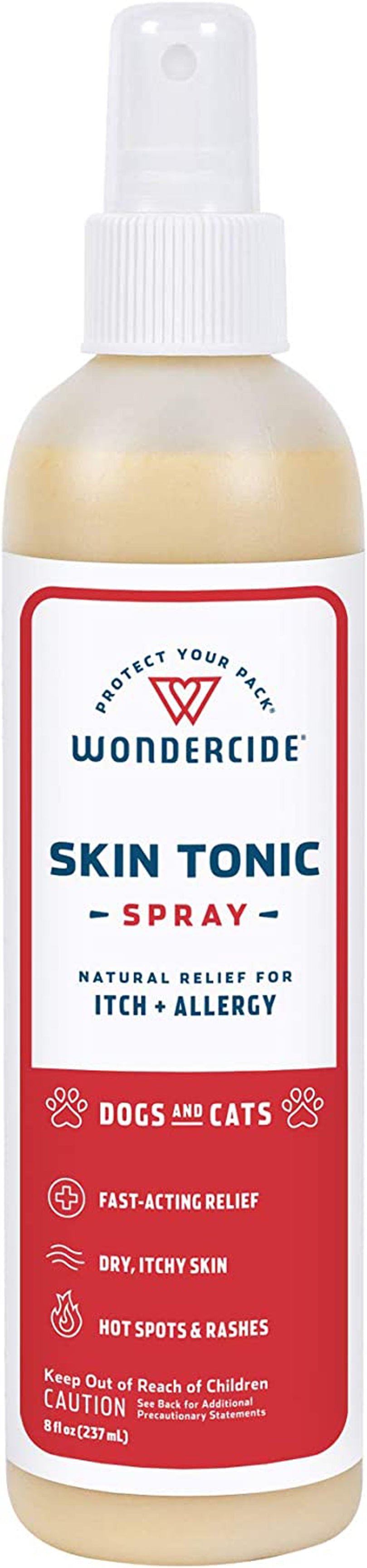 Wondercide Skin Tonic-Anti-Itch Spray With Neem-8 oz for your Pet Dog with Pet Store X.