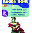 Booda 2-Knot Rope Bone Dog Toy Multi-Color 1ea/SM for your Pet Dog with Pet Store X.