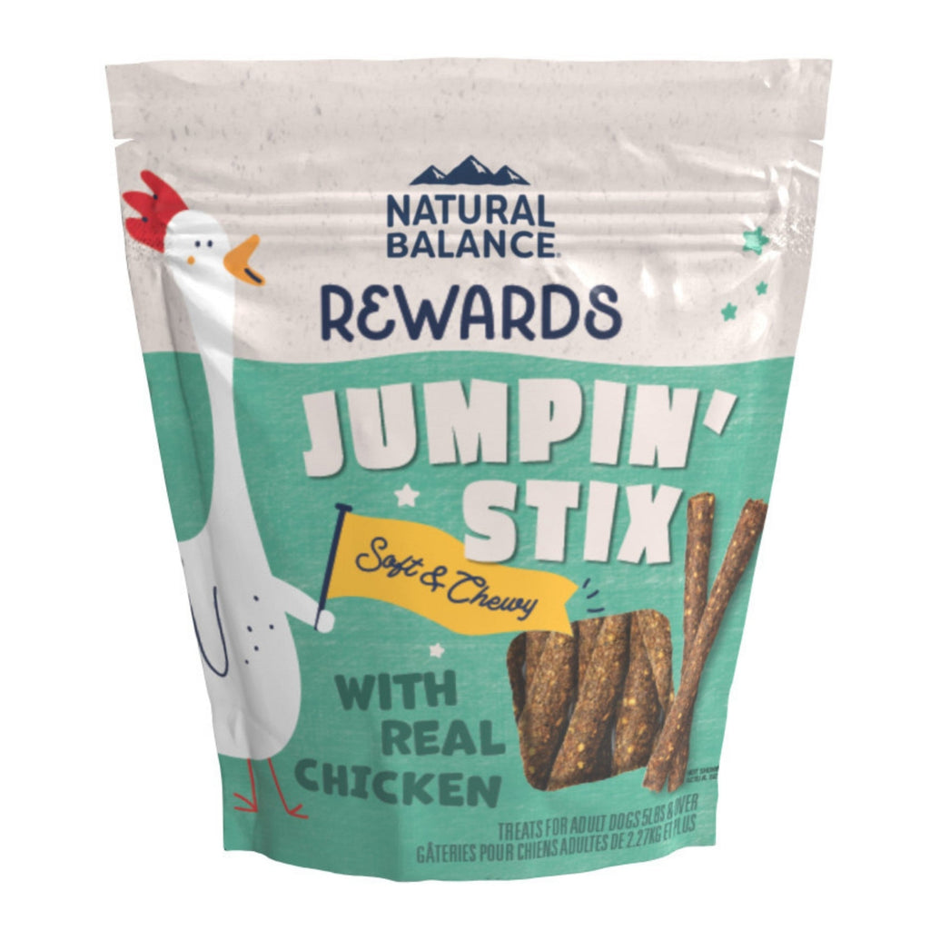 Natural Balance Pet Foods Rewards Jumpin' Stix Soft & Meaty Dog Treats Chicken 1ea/10 oz