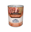 Natural Balance Pet Foods LID Reserve Canned Dog Food Duck & Brown Rice 13oz. (Case of 12)