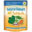 Natural Balance Pet Foods Ultra Platefulls Morsels in Gravy Wet Cat Food Turkey, Chicken & Duck in Gravy 24ea/3 oz