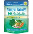 Natural Balance Pet Foods Original Ultra Platefulls Morsels in Gravy Wet Cat Food Pouch Turkey, Salmon & Chicken 3oz