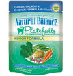 Natural Balance Pet Foods Ultra Platefulls Morsels in Gravy Indoor Wet Cat Food Turkey, Salmon & Chicken in Gravy 24ea/3 oz