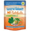 Natural Balance Pet Foods Ultra Platefulls Morsels in Gravy Indoor Wet Cat Food Chicken & Chicken Liver 24ea/3 oz