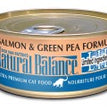 Natural Balance Pet Foods Limited Ingredient Canned Cat Food Salmon & Green Pea 5.5oz