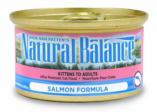 Natural Balance Pet Foods Ultra Premium Wet Cat Food Salmon 24ea/55 oz for your Pet Cat with Pet Store X!