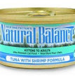 Natural Balance Pet Foods Ultra Premium Wet Cat Food Tuna w/Shrimp 24ea/5.5 oz