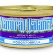 Natural Balance Pet Foods Ultra Premium Indoor Wet Cat Food Chicken 24ea/5.5 oz