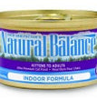 Natural Balance Pet Foods Original Ultra Indoor Canned Cat Food Chicken 5.5oz