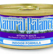 Natural Balance Pet Foods Ultra Premium Indoor Wet Cat Food Chicken 24ea/5.5 oz