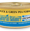 Natural Balance Pet Foods LID Wet Cat Food Duck & Green Pea 24ea/55 oz for your Pet Cat with Pet Store X!