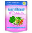 Natural Balance Pet Foods Original Ultra Platefulls Morsels in Gravy Wet Cat Food Pouch Salmon, Tuna, & Crab 3oz