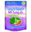 Natural Balance Pet Foods Original Ultra Platefulls Morsels in Gravy Wet Cat Food Pouch Turkey & Duck 3oz