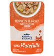 Natural Balance Pet Foods Original Ultra Platefulls Morsels in Gravy Wet Cat Food Pouch Turkey & Duck 3oz