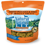 Natural Balance Pet Foods Rewards Crunchy Biscuits Small Breed Dog Treats Fish & Sweet Potato 1ea/14 oz