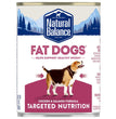 Natural Balance Pet Foods Targeted Nutrition Fat Dogs Wet Dog Food Chicken & Salmon 13oz (Case of 12) for your Pet Dog with Pet Store X!