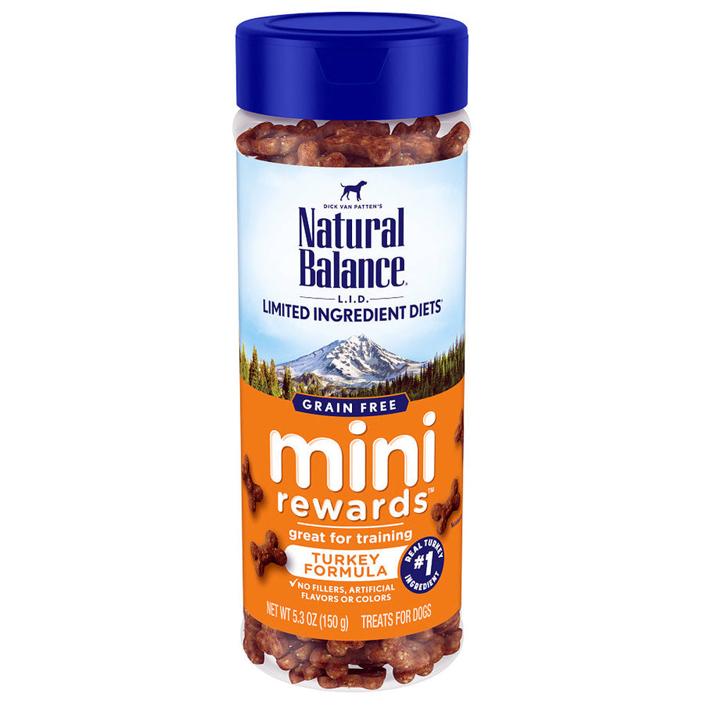 Natural Balance Pet Foods Rewards Minis Soft & Meaty Dog Treats Turkey 1ea/5.3 oz