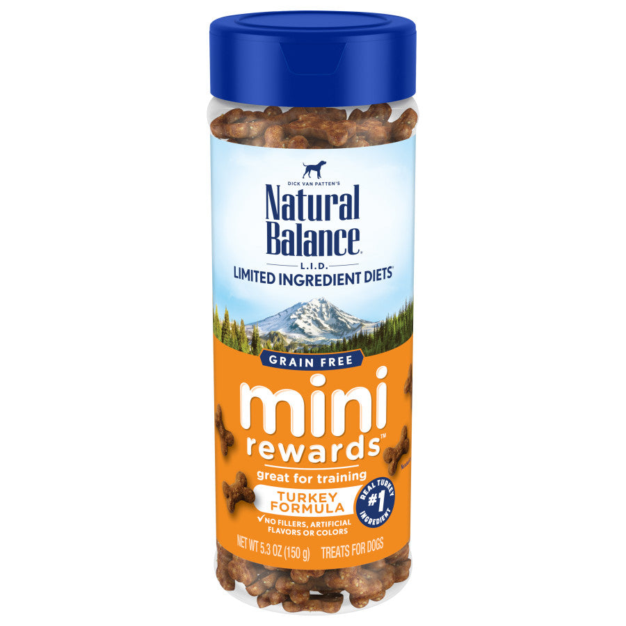 Natural Balance Pet Foods Rewards Minis Soft & Meaty Dog Treats Turkey 1ea/5.3 oz