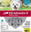 K9 Advantix Ii Dog Medium Teal 2-Pack (Case of 2)