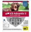 K9 Advantix Ii Dog Extra Large Blue 2-Pack  (Case of 2) for your Pet Dog with Pet Store X.