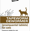 Bayer Tapeworm Dewormer 3ct. Cat