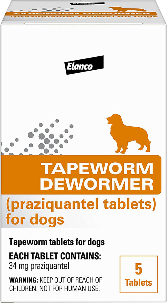 Bayer Tapeworm Dewormer 5Ct Dog for your Pet Dog with Pet Store X.