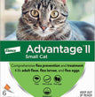 Advantage II Cat Small Orange 6-Pack (3packs)