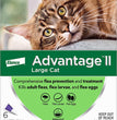 Advantage II Cat Large Purple 6-Pack (3 packs)