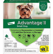 Advantage Ii Dog Small Green 4-Pack for your Pet Dog with Pet Store X.