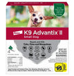 K9 Advantix Ii Dog Small Green 4-Pack