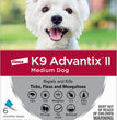 K9 Advantix Ii Dog Medium Teal 6-Pack (Case of 6) for your Pet Dog with Pet Store X.