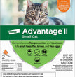 Advantage II Cat Small Orange 2-Pack (3packs)