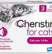 Cheristin Topical Squeeze-On Flea Treatment for Cats 1ea/3 pk