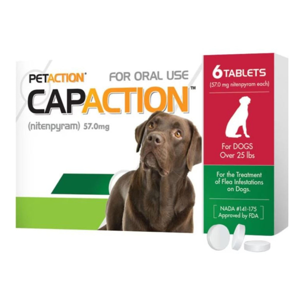 Petaction Capaction Tablets for Dogs > 25 Lb-6 Pk