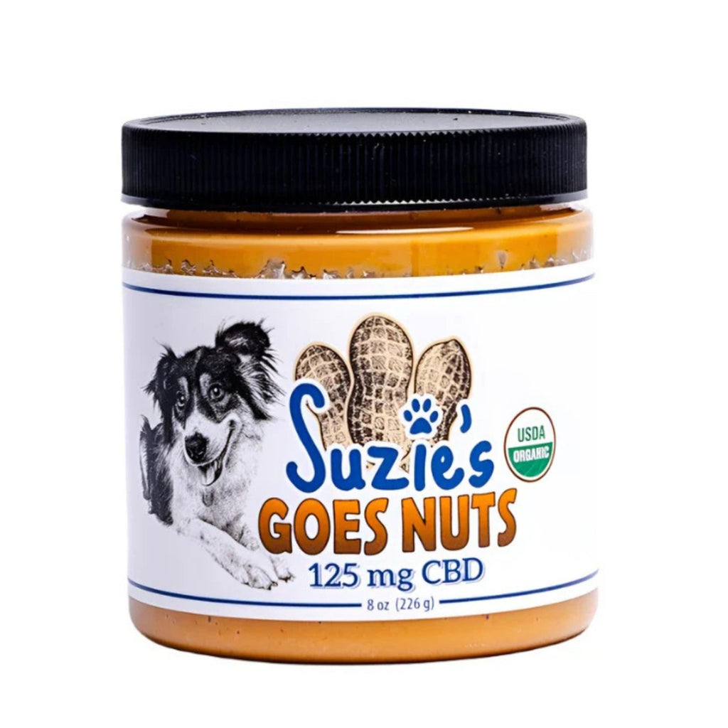 Suzie's Goes Nuts CBD Paste For Dogs Peanut Butter 8oz.