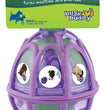 Busy Buddy Dog Toy Kibble Nibble Feeder Ball Purple 1ea/SM