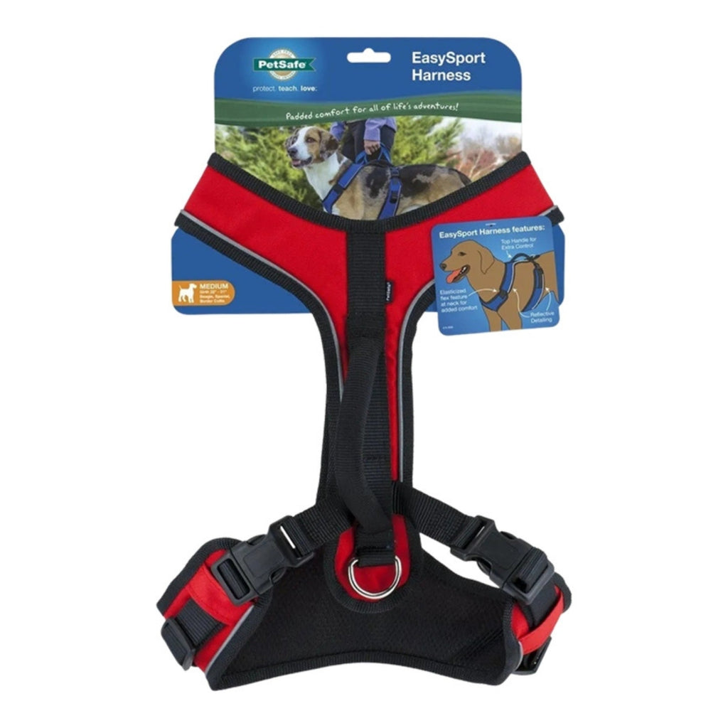 EasySport Comfortable Dog Harness Red 1ea/LG