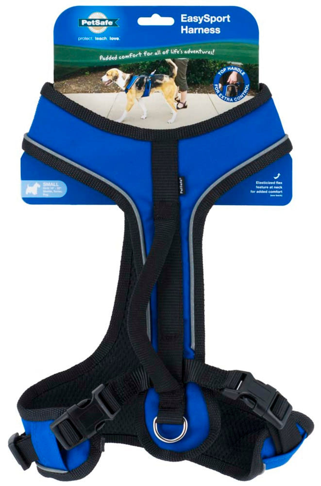 EasySport Comfortable Dog Harness Blue 1ea/SM for your Pet Dog with Pet Store X.