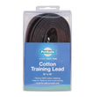 PetSafe Cotton Training Leash Black 1ea/5/8 In X 15 ft