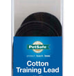 PetSafe Cotton Training Leash Black 1ea/5/8 In X 20 ft for your Pet Dog with Pet Store X.