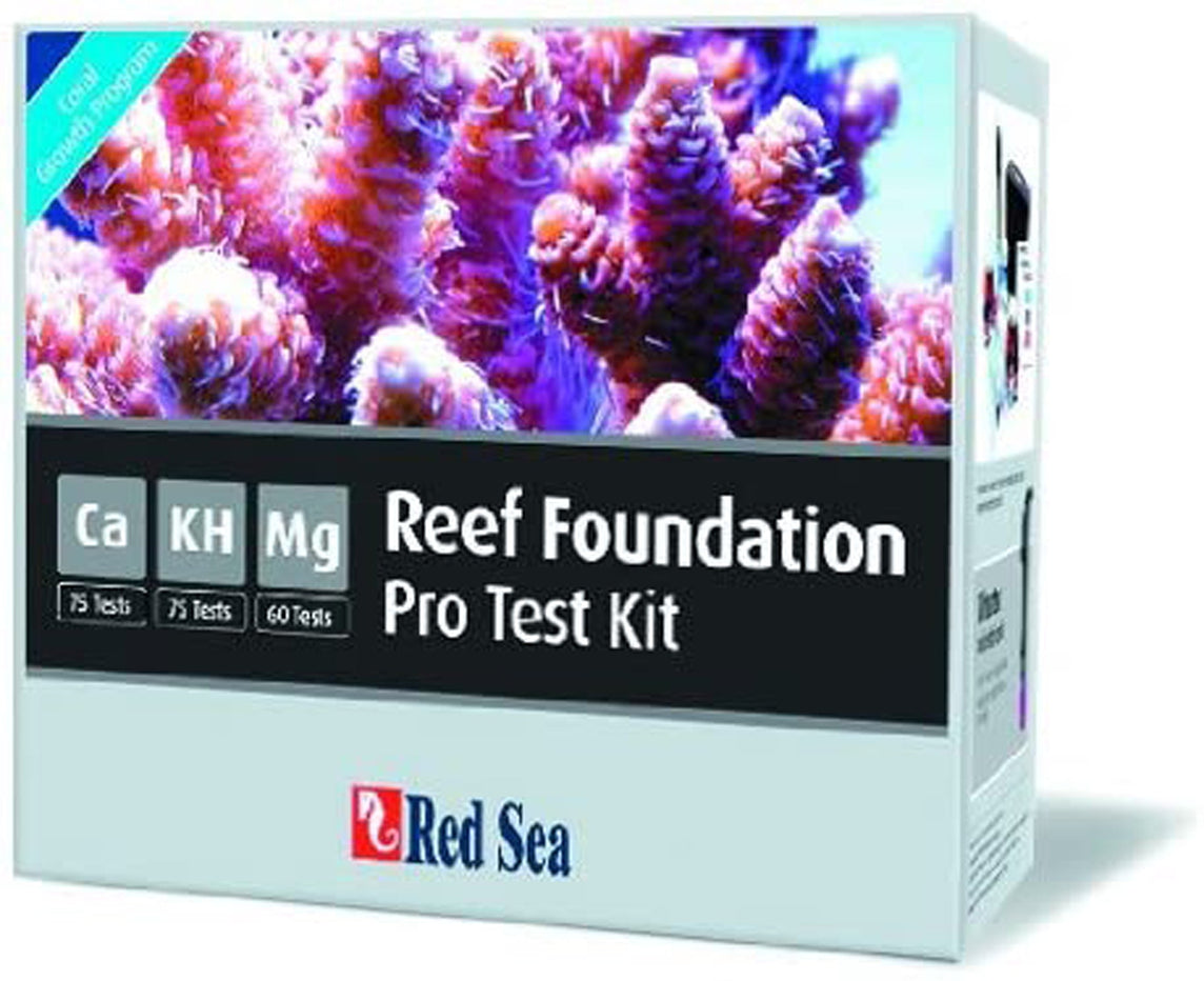 Red Sea Reef Foundation Pro Test Kit 1ea for your Pet Fish.