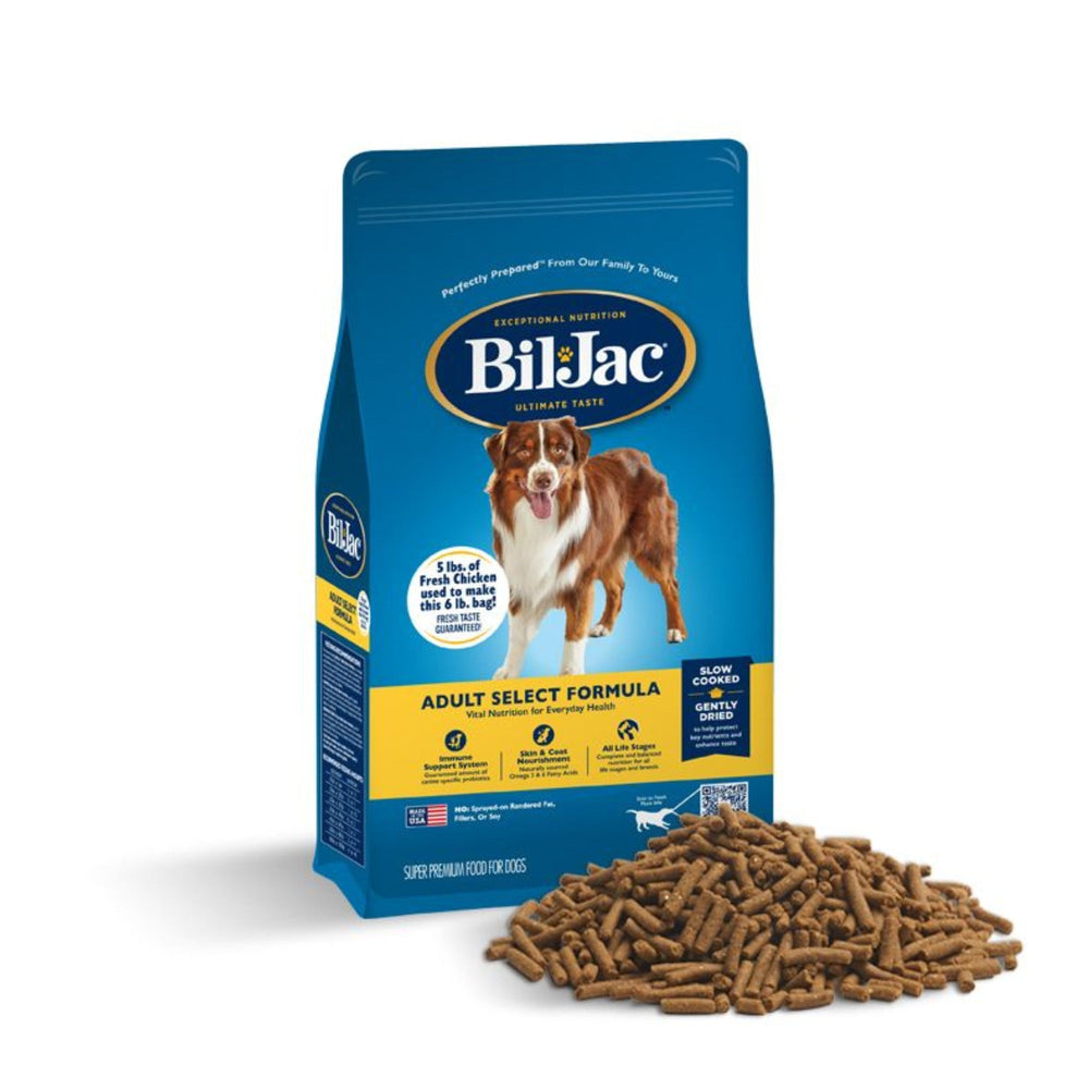 Bil-Jac Select Adult Dog Food Chicken 6Lbs for your Pet Dog with Pet Store X!