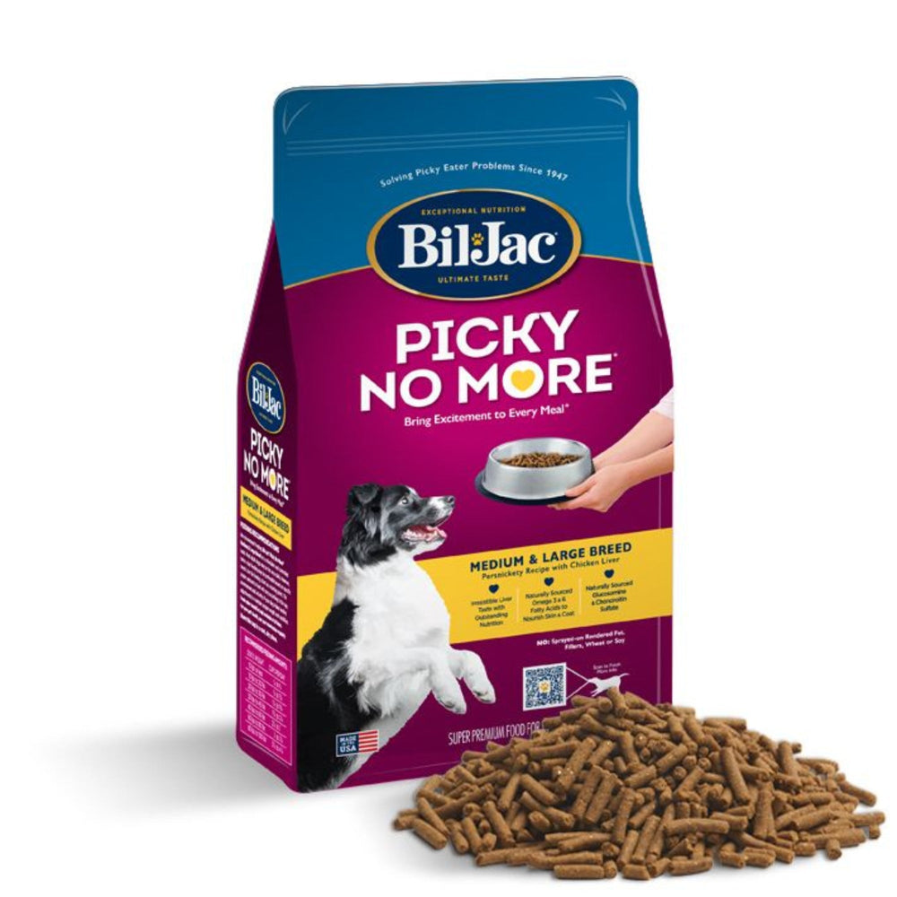 Bil-Jac Picky No More Medium/Large Breed Dog Food Chicken 27Lbs for your Pet Dog with Pet Store X!