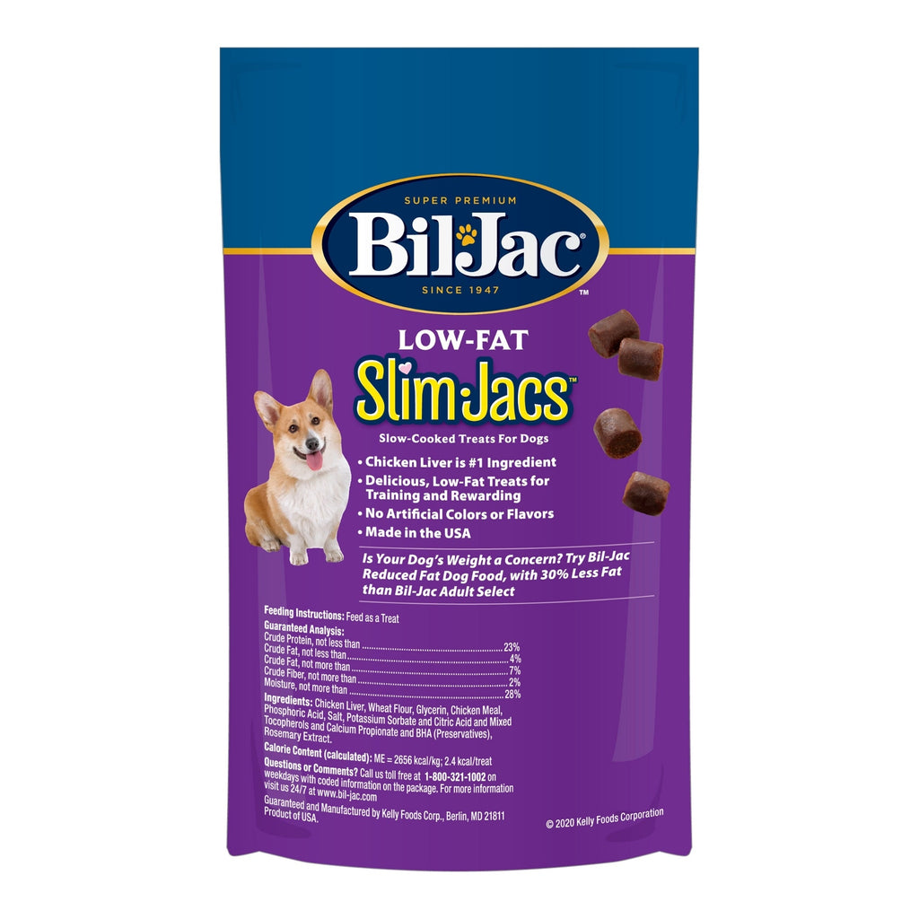 Bil-Jac Slim Jacs Dog Treats Chicken 4oz. (Case of 10)