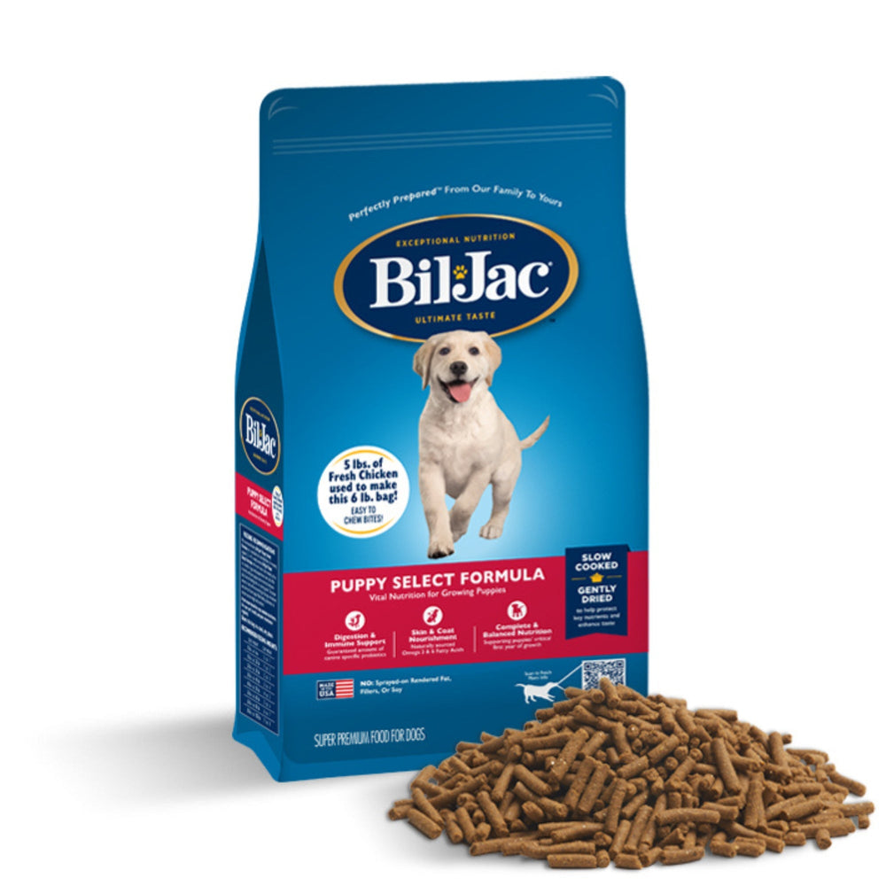 Bil-Jac Select Puppy Dog Food Chicken 6Lbs for your Pet Dog with Pet Store X!