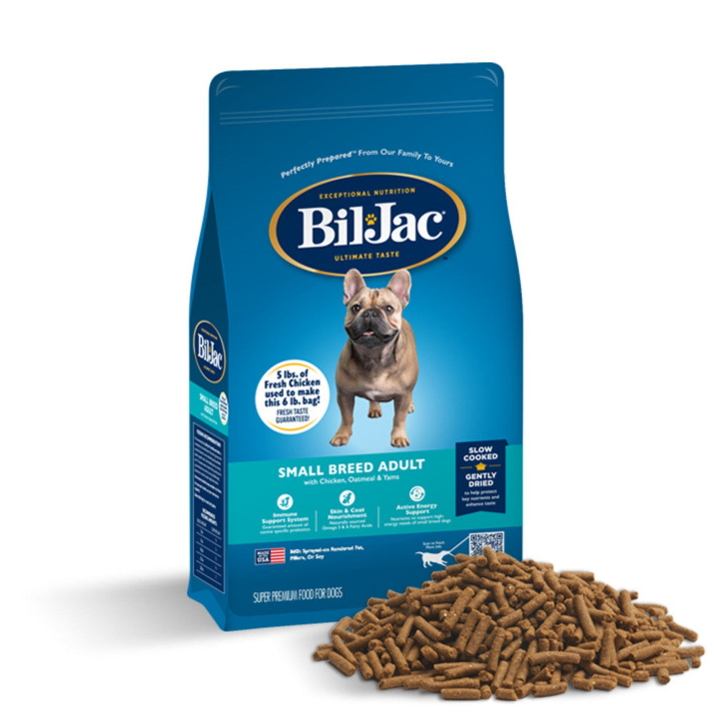 Bil-Jac Small Breed Adult Dog Food Chicken 15Lbs for your Pet Dog with Pet Store X!